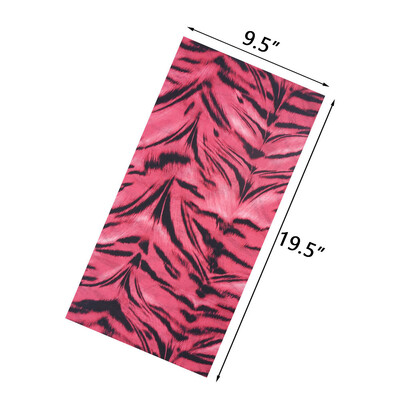 Ροζ απρόσκοπτη εξωτερική μπαντάνα ποδηλατικό κάλυμμα λαιμού γκέτα Γυναικείες κεφαλές για τρέξιμο με κεφαλή κεφαλής για κάμπινγκ μάσκα προσώπου Κασκόλ πεζοπορίας