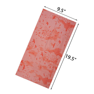 Ροζ απρόσκοπτη εξωτερική μπαντάνα ποδηλατικό κάλυμμα λαιμού γκέτα Γυναικείες κεφαλές για τρέξιμο με κεφαλή κεφαλής για κάμπινγκ μάσκα προσώπου Κασκόλ πεζοπορίας