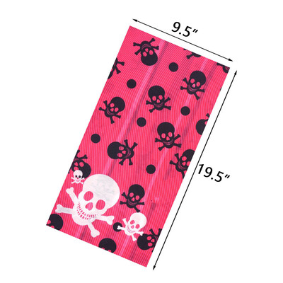 Ροζ απρόσκοπτη εξωτερική μπαντάνα ποδηλατικό κάλυμμα λαιμού γκέτα Γυναικείες κεφαλές για τρέξιμο με κεφαλή κεφαλής για κάμπινγκ μάσκα προσώπου Κασκόλ πεζοπορίας