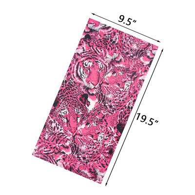 Ροζ απρόσκοπτη εξωτερική μπαντάνα ποδηλατικό κάλυμμα λαιμού γκέτα Γυναικείες κεφαλές για τρέξιμο με κεφαλή κεφαλής για κάμπινγκ μάσκα προσώπου Κασκόλ πεζοπορίας