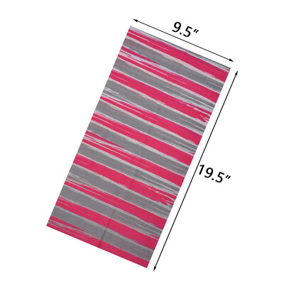 Ροζ απρόσκοπτη εξωτερική μπαντάνα ποδηλατικό κάλυμμα λαιμού γκέτα Γυναικείες κεφαλές για τρέξιμο με κεφαλή κεφαλής για κάμπινγκ μάσκα προσώπου Κασκόλ πεζοπορίας