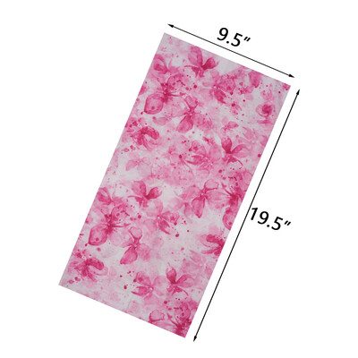 Ροζ απρόσκοπτη εξωτερική μπαντάνα ποδηλατικό κάλυμμα λαιμού γκέτα Γυναικείες κεφαλές για τρέξιμο με κεφαλή κεφαλής για κάμπινγκ μάσκα προσώπου Κασκόλ πεζοπορίας