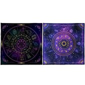 50x50/60x60/75x75cm Ταρώ Τραπεζομάντιλο Μαντιλάκια Επιτραπέζιο Παιχνίδι Oracles Card Pad