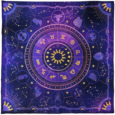 50x50/60x60/75x75cm Ταρώ Τραπεζομάντιλο Μαντιλάκια Επιτραπέζιο Παιχνίδι Oracles Card Pad