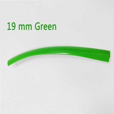 16.4ft 5m duljine 16mm/19mm širine plastične T-ukrasne T-ukrasne letvice za kućište stroja za arkadne igre MAME krom/crno