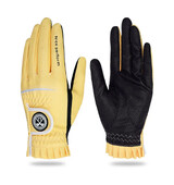 TTYGJ 2 poros golfo pirštinės moterims, kvėpuojančios PU odos golfas su neslystančiomis dalelėmis, lauko sportui skirtos rankinės golfo aksesuaras