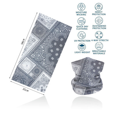 Vanjska maska za maske za lice Unisex Ležerna traka za glavu otporna na prašinu Pejsli oko vrata Biciklizam Planinarenje Sportska balaclava otporna na vjetar