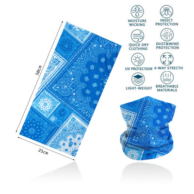 Vanjska maska za maske za lice Unisex Ležerna traka za glavu otporna na prašinu Pejsli oko vrata Biciklizam Planinarenje Sportska balaclava otporna na vjetar