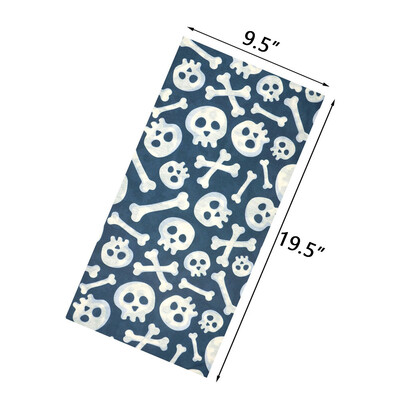 Κάλυμμα ποδηλασίας με αντηλιακό σωλήνα με μοτίβο κρανίου Μπαντάνα Balaclava εξωτερικού χώρου για γυναίκες Αξεσουάρ δώρου απόκριες για ποδηλασία για κάμπινγκ