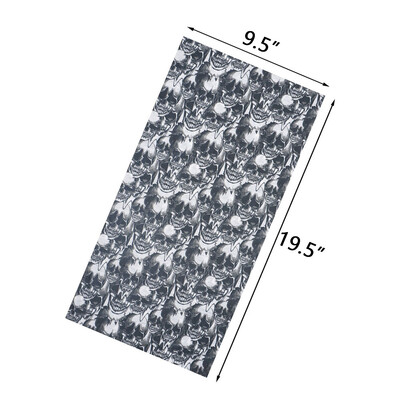 Κάλυμμα ποδηλασίας με αντηλιακό σωλήνα με μοτίβο κρανίου Μπαντάνα Balaclava εξωτερικού χώρου για γυναίκες Αξεσουάρ δώρου απόκριες για ποδηλασία για κάμπινγκ