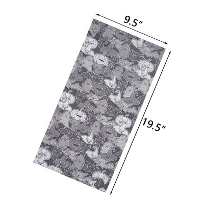 Κάλυμμα ποδηλασίας με αντηλιακό σωλήνα με μοτίβο κρανίου Μπαντάνα Balaclava εξωτερικού χώρου για γυναίκες Αξεσουάρ δώρου απόκριες για ποδηλασία για κάμπινγκ