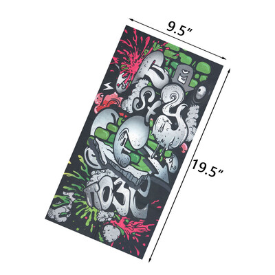 Κάλυμμα ποδηλασίας με αντηλιακό σωλήνα με μοτίβο κρανίου Μπαντάνα Balaclava εξωτερικού χώρου για γυναίκες Αξεσουάρ δώρου απόκριες για ποδηλασία για κάμπινγκ