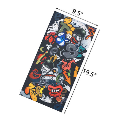 Κάλυμμα ποδηλασίας με αντηλιακό σωλήνα με μοτίβο κρανίου Μπαντάνα Balaclava εξωτερικού χώρου για γυναίκες Αξεσουάρ δώρου απόκριες για ποδηλασία για κάμπινγκ