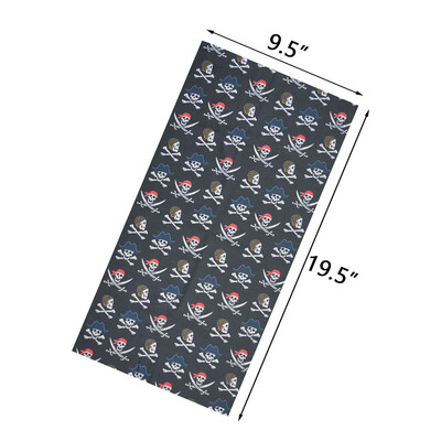 Κάλυμμα ποδηλασίας με αντηλιακό σωλήνα με μοτίβο κρανίου Μπαντάνα Balaclava εξωτερικού χώρου για γυναίκες Αξεσουάρ δώρου απόκριες για ποδηλασία για κάμπινγκ