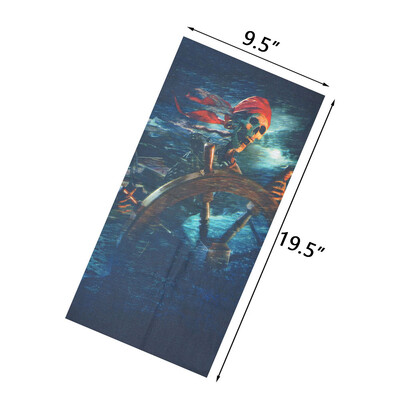 Κάλυμμα ποδηλασίας με αντηλιακό σωλήνα με μοτίβο κρανίου Μπαντάνα Balaclava εξωτερικού χώρου για γυναίκες Αξεσουάρ δώρου απόκριες για ποδηλασία για κάμπινγκ