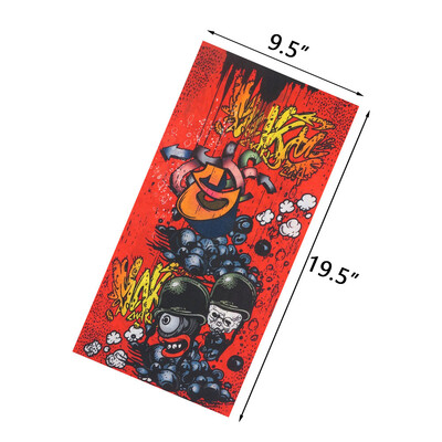 Κάλυμμα ποδηλασίας με αντηλιακό σωλήνα με μοτίβο κρανίου Μπαντάνα Balaclava εξωτερικού χώρου για γυναίκες Αξεσουάρ δώρου απόκριες για ποδηλασία για κάμπινγκ