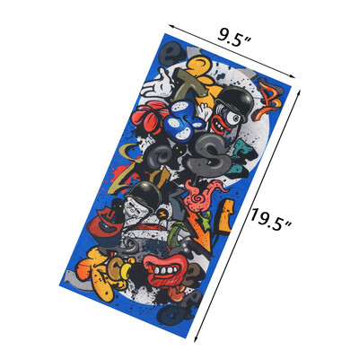 Κάλυμμα ποδηλασίας με αντηλιακό σωλήνα με μοτίβο κρανίου Μπαντάνα Balaclava εξωτερικού χώρου για γυναίκες Αξεσουάρ δώρου απόκριες για ποδηλασία για κάμπινγκ