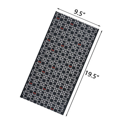 Κάλυμμα ποδηλασίας με αντηλιακό σωλήνα με μοτίβο κρανίου Μπαντάνα Balaclava εξωτερικού χώρου για γυναίκες Αξεσουάρ δώρου απόκριες για ποδηλασία για κάμπινγκ