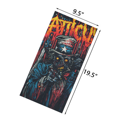 Κάλυμμα ποδηλασίας με αντηλιακό σωλήνα με μοτίβο κρανίου Μπαντάνα Balaclava εξωτερικού χώρου για γυναίκες Αξεσουάρ δώρου απόκριες για ποδηλασία για κάμπινγκ