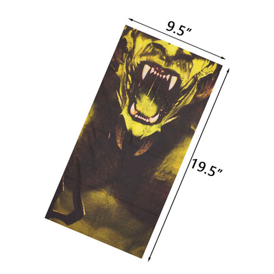 Tubasti maramica svijetlih boja Ženske sportske na otvorenom Bandana rukavice Žuta biciklistička marama Planinarska traka za trčanje Muška maska za lice