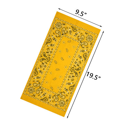 Tubasti maramica svijetlih boja Ženske sportske na otvorenom Bandana rukavice Žuta biciklistička marama Planinarska traka za trčanje Muška maska za lice