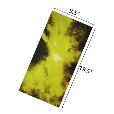 Tubasti maramica svijetlih boja Ženske sportske na otvorenom Bandana rukavice Žuta biciklistička marama Planinarska traka za trčanje Muška maska za lice