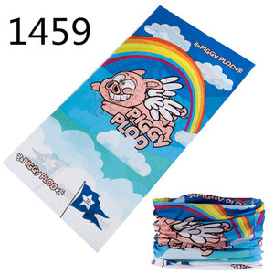 1451-1500 Outdoor Magic Bandana Cycling Sunshade Κασκόλ Πολυεστερικό κάλυμμα λαιμού πεζοπορίας Fishing Αντιανεμικό Headband Μάσκα πολλαπλών χρήσεων