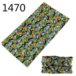 1451-1500 Outdoor Magic Bandana Cycling Sunshade Κασκόλ Πολυεστερικό κάλυμμα λαιμού πεζοπορίας Fishing Αντιανεμικό Headband Μάσκα πολλαπλών χρήσεων