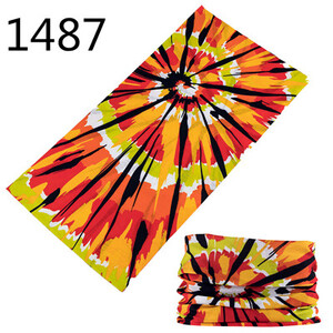1451-1500 Outdoor Magic Bandana Cycling Sunshade Κασκόλ Πολυεστερικό κάλυμμα λαιμού πεζοπορίας Fishing Αντιανεμικό Headband Μάσκα πολλαπλών χρήσεων