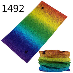 1451-1500 Outdoor Magic Bandana Cycling Sunshade Κασκόλ Πολυεστερικό κάλυμμα λαιμού πεζοπορίας Fishing Αντιανεμικό Headband Μάσκα πολλαπλών χρήσεων