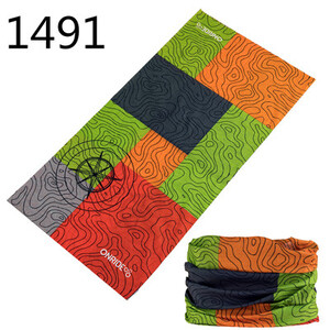 1451-1500 Outdoor Magic Bandana Cycling Sunshade Κασκόλ Πολυεστερικό κάλυμμα λαιμού πεζοπορίας Fishing Αντιανεμικό Headband Μάσκα πολλαπλών χρήσεων