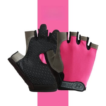 Ръкавици за голф Облекло за мъже Gym Cycling Anti-Slip Anti-Sweat Women Half Finger Reathable Anti-shock Sport Bicycle Motorcycle Glove