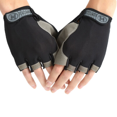 Ръкавици за голф Облекло за мъже Gym Cycling Anti-Slip Anti-Sweat Women Half Finger Reathable Anti-shock Sport Bicycle Motorcycle Glove