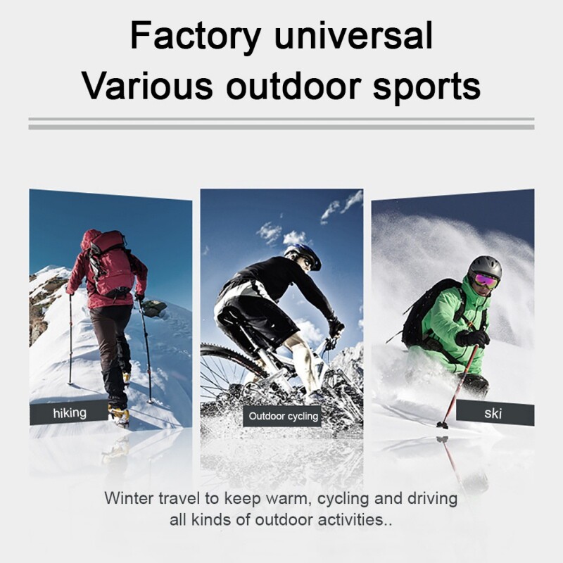 Χειμερινή αντιανεμική μάσκα κάλυμμα λαιμού Θερμότερη γκέτα ποδηλάτου ποδηλάτου με σωλήνα σκι Κασκόλ πεζοπορίας Αναπνεύσιμες μάσκες για γυναίκες άνδρες