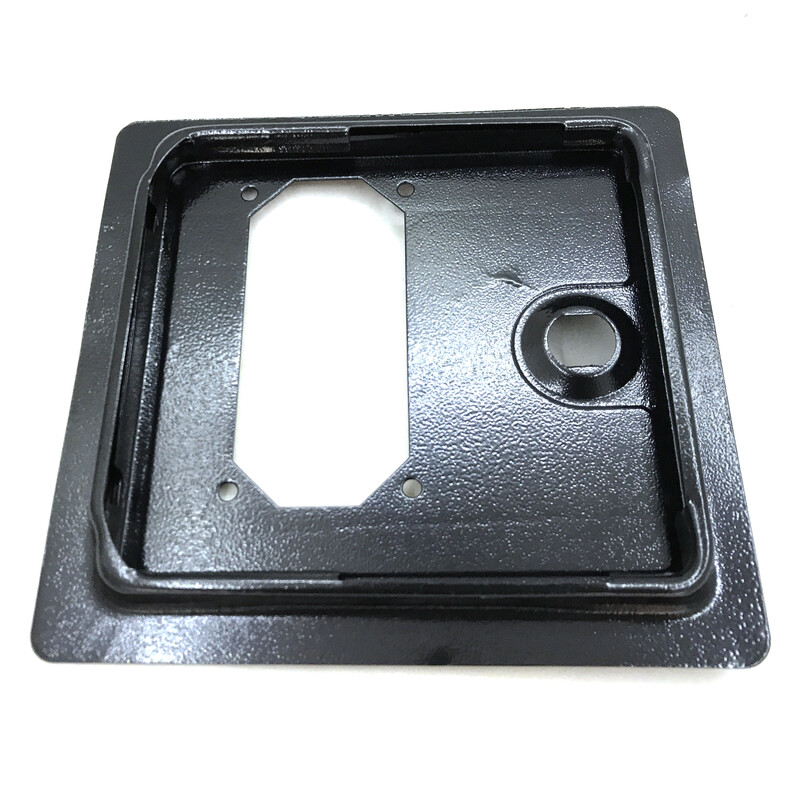 Vrata za kovanice gore/dolje Okretni stroj za prihvat kovanica Zabava Upravljana arkadna željezna crna kasa Vrata DIY dijelovi