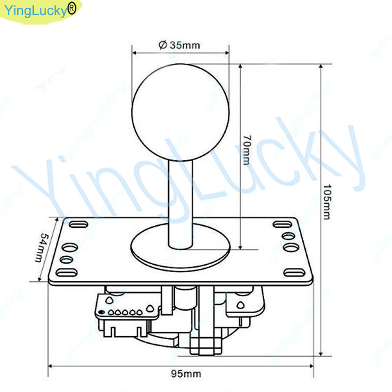 Arcade Copy Sanwa joystick za arkadnu igru, Arcade DIY KIT Controller, joystick kutije za igru, Raspberry Pi, automat za prodaju, Neo Geo