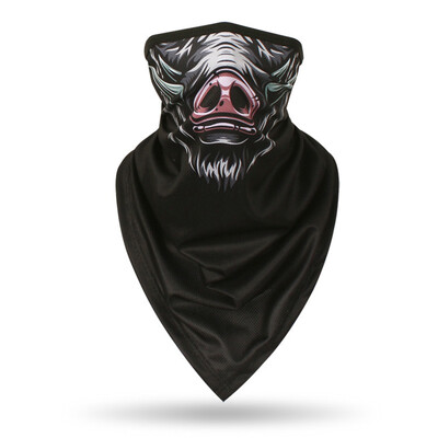 Πολυλειτουργικό πρόσωπο Balaclava, Τριγωνικό κασκόλ, Αθλητικές μπαντάνες, Πεζοπορία, Κάμπινγκ, Κυνήγι, Ψάρεμα, Ποδηλασία, Θερμάνσεις λαιμού