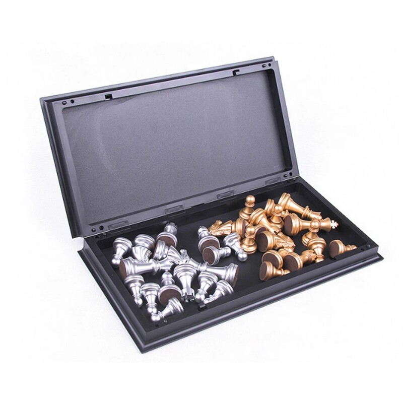 Srednjovjekovni šahovski setovi s magnetskom velikom sklopivom prijenosnom šahovskom pločom 32 šahovske figure Društvena igra šahovske figure