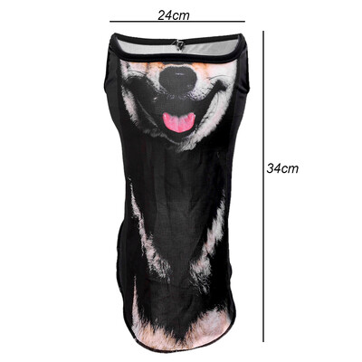 3D Mačka Pas Slatka životinja Balaclava Motocikl Motokros Skijanje Snowboard Šešir Podstava za kacigu Biker Ovratnik Toplija Kapa za lice Biciklistička Pokrivala za glavu