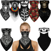 Halloween Skull Death Punk Scary Cosplay maska za lice vratni šal maske bandana traka za glavu balaclava