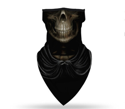 Halloween Skull Death Punk Scary Cosplay maska za lice vratni šal maske bandana traka za glavu balaclava