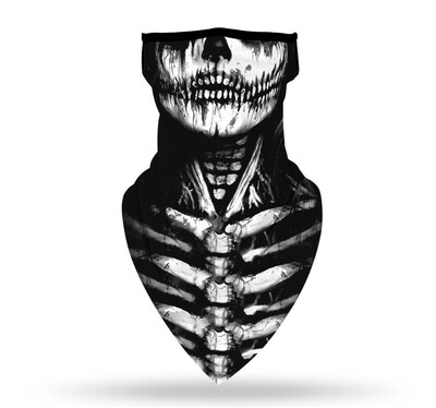 Halloween Skull Death Punk Scary Cosplay maska za lice vratni šal maske bandana traka za glavu balaclava