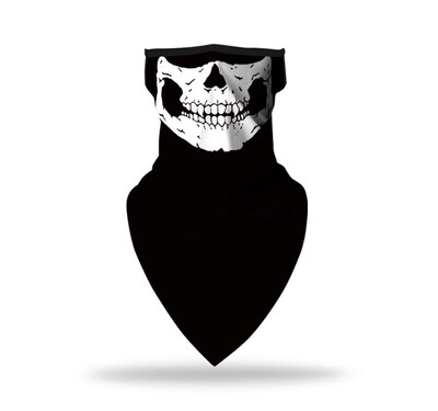 Halloween Skull Death Punk Scary Cosplay maska za lice vratni šal maske bandana traka za glavu balaclava