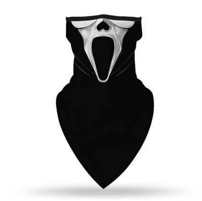 Halloween Skull Death Punk Scary Cosplay maska za lice vratni šal maske bandana traka za glavu balaclava