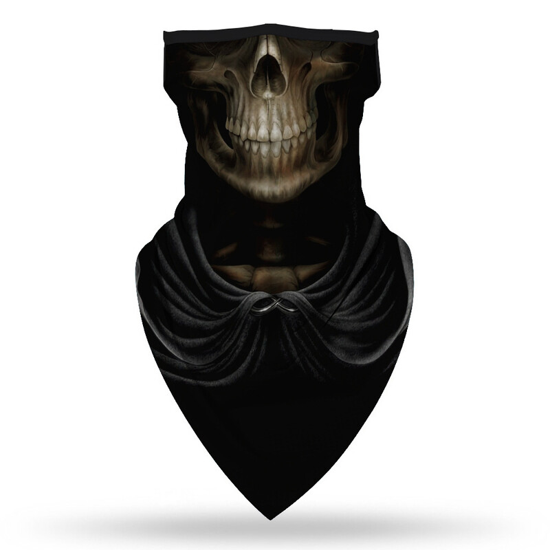 Halloween Skull Death Punk Scary Cosplay maska za lice vratni šal maske bandana traka za glavu balaclava