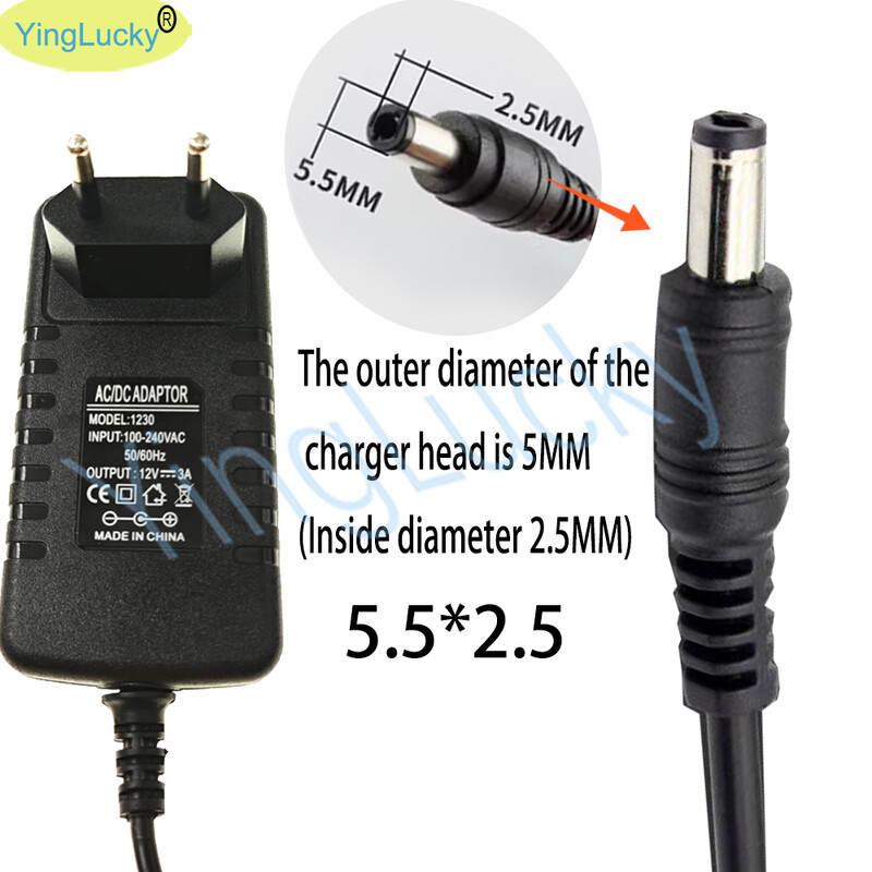 Adaptor de alimentare DC 12V 3A Conexiune UE/SUA/UK/AU la placa de joc Arcade Pandora Box și amplificator Arcade