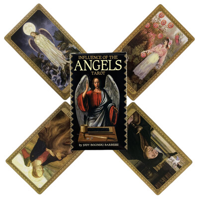Influence Of The Angels Cards Tarot A 78 Deck Oracle English Visions Divination Edition Borad Παίζοντας Παιχνίδια