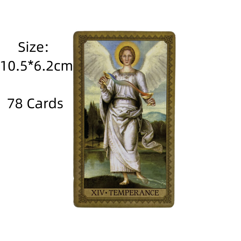 Influence Of The Angels Cards Tarot A 78 Deck Oracle English Visions Divination Edition Borad Παίζοντας Παιχνίδια