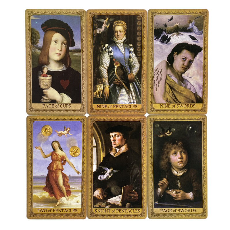 Influence Of The Angels Cards Tarot A 78 Deck Oracle English Visions Divination Edition Borad Παίζοντας Παιχνίδια