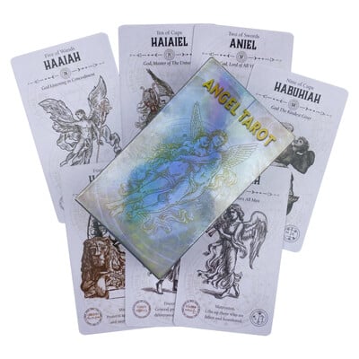 Romantic Love Angel Tarot Cards Divination Deck English Versions Edition Oracle Board Игра на настолни игри за парти